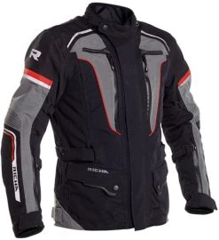 Richa Infinity 2 Pro Textile Jacket - Black/Grey/Red