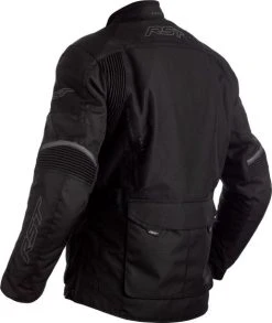 RST Maverick Textile Jacket - Black -Motorcycle Clothes And Shoes 102361 rst maverick textile jacket black back hi res copy