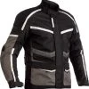 RST Maverick Textile Jacket - Black/Grey/Silver -Motorcycle Clothes And Shoes 102361 rst maverick textile jacket grey front hi res copy