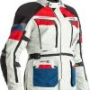 RST Adventure-X CE Ladies Textile Jacket - Ice/Blue/Red