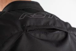 RST S-1 CE Textile Jacket - Black -Motorcycle Clothes And Shoes 102559 rst s 1 ce mens textile jacket black detail backvent hi res