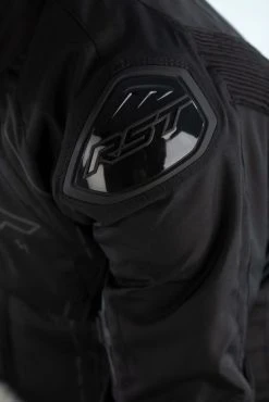 RST S-1 CE Textile Jacket - Black -Motorcycle Clothes And Shoes 102559 rst s 1 ce mens textile jacket black detail shoulder hi res