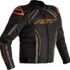 RST S-1 CE Textile Jacket - Black/Grey/Orange -Motorcycle Clothes And Shoes 102559 rst s 1 ce mens textile jacket g orange front hi res