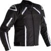 RST S-1 CE Textile Jacket - Black/White 2 RST S-1 CE Textile Jacket - Black/White -Motorcycle Clothes And Shoes 102559 rst s 1 ce mens textile jacket white front hi res 1