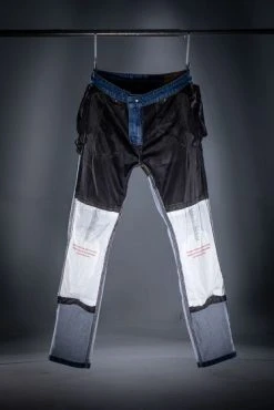 RST Tapered-Fit Kevlar® Jeans - Mid Blue -Motorcycle Clothes And Shoes 102614 rst tapered fit reinforced ce mens textile jean mid blue 4