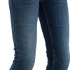 RST Tapered-Fit Kevlar® Ladies Jeans - Mid Blue -Motorcycle Clothes And Shoes 102616 rst x kevlar tapered fit ce ladies textile jean mid blue denim 1