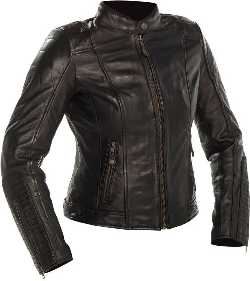 Richa Lausanne Ladies Leather Jacket - Black 3 Richa Lausanne Ladies Leather Jacket - Black