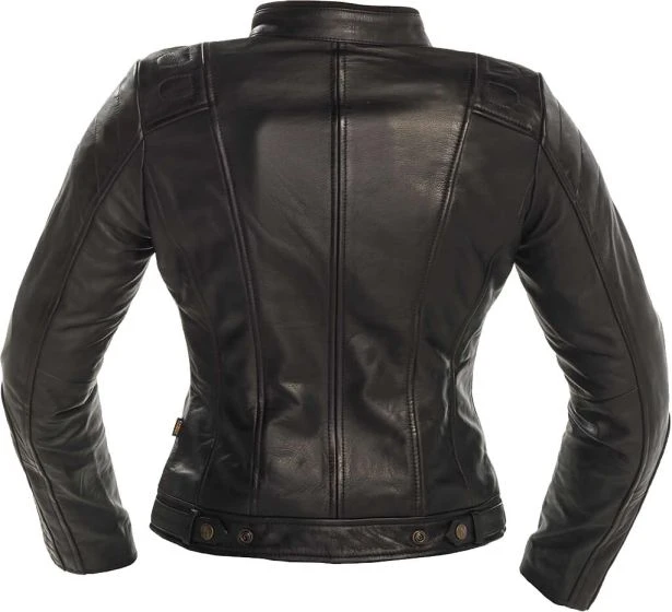 Richa Lausanne Ladies Leather Jacket - Black 4 Richa Lausanne Ladies Leather Jacket - Black - Image 2