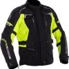 Richa Infinity 2 Textile Jacket - Black/Fluo -Motorcycle Clothes And Shoes 2infii 650 1
