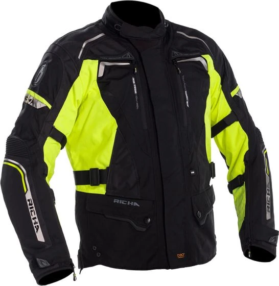 Richa Infinity 2 Textile Jacket - Black/Fluo 3 Richa Infinity 2 Textile Jacket - Black/Fluo