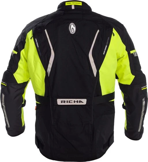 Richa Infinity 2 Textile Jacket - Black/Fluo 4 Richa Infinity 2 Textile Jacket - Black/Fluo - Image 2