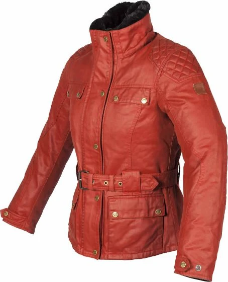Spada Hartbury Ladies Wax Textile Jacket - Rouge 6 Spada Hartbury Ladies Wax Textile Jacket - Rouge - Image 4