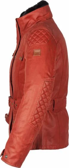 Spada Hartbury Ladies Wax Textile Jacket - Rouge 5 Spada Hartbury Ladies Wax Textile Jacket - Rouge - Image 3