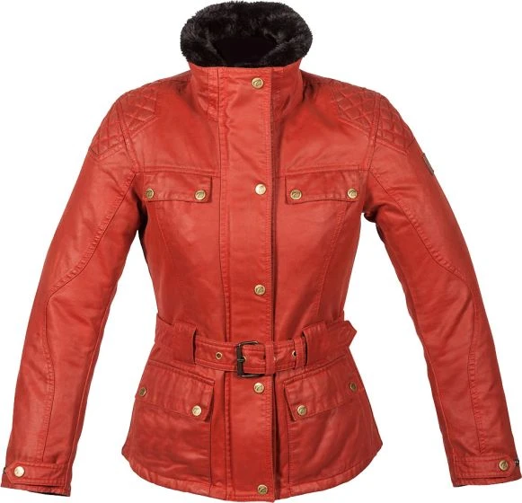 Spada Hartbury Ladies Wax Textile Jacket - Rouge 3 Spada Hartbury Ladies Wax Textile Jacket - Rouge