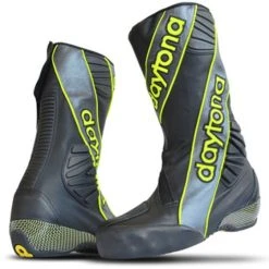Daytona Security Evo 3 GP Race Outer Boot - Black/Yellow