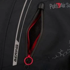 Bering Alaska Textile Jacket - Black -Motorcycle Clothes And Shoes alaska btv560 04