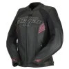Furygan Alba Ladies Leather Jacket - Black/Pink