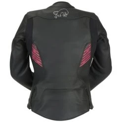 Furygan Alba Ladies Leather Jacket - Black/Pink 8 Furygan Alba Ladies Leather Jacket - Black/Pink -Motorcycle Clothes And Shoes alba jacket blkpnk 3