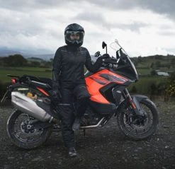 Oxford Arizona Air 1.0 Ladies Textile Trousers - Black -Motorcycle Clothes And Shoes arizona 1.0 air ws pant stealth blk 3