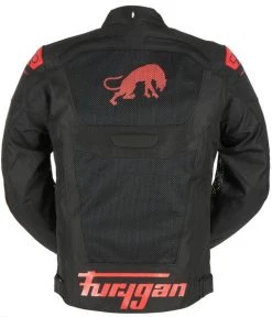 Furygan Atom Vented EVO Textile Jacket - Black/Red 8 Furygan Atom Vented EVO Textile Jacket - Black/Red -Motorcycle Clothes And Shoes atom vented evo blkred 3