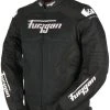 Furygan Atom Vented EVO Textile Jacket - Black/White -Motorcycle Clothes And Shoes atom vented evo blkwhi 1