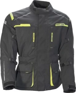 Richa Axel Textile Jacket - Grey/Fluo