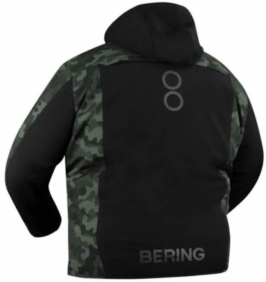 Bering Davis King Size Textile Jacket - Black/Camo 4 Bering Davis King Size Textile Jacket - Black/Camo - Image 2