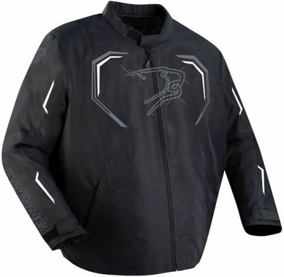Bering Dundy King Size Textile Jacket - Black 3 Bering Dundy King Size Textile Jacket - Black