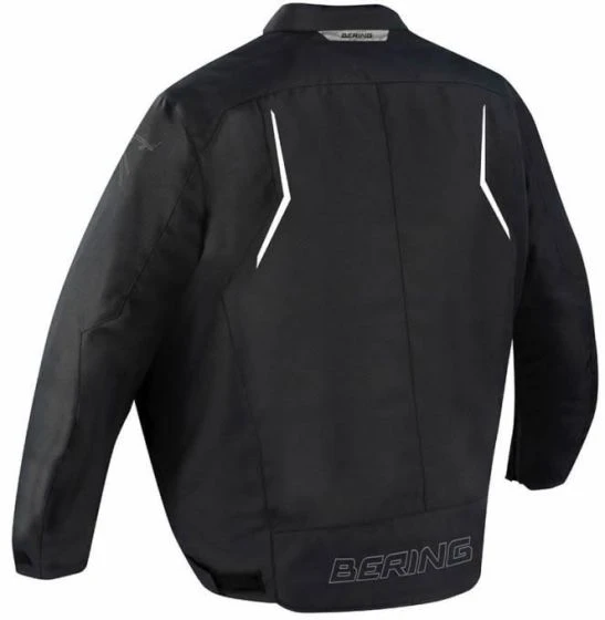 Bering Dundy King Size Textile Jacket - Black 4 Bering Dundy King Size Textile Jacket - Black - Image 2