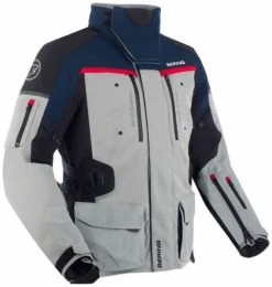 Bering Freeway Textile Jacket - Grey/Blue