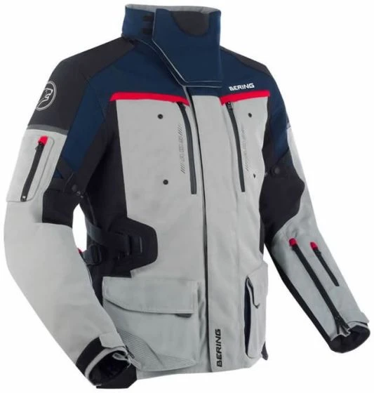 Bering Freeway Textile Jacket - Grey/Blue 3 Bering Freeway Textile Jacket - Grey/Blue
