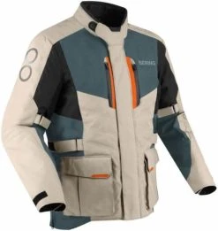 Bering Siberia Textile Jacket - Beige/Grey/Orange