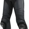 Dainese Misano Leather Trousers - Black -Motorcycle Clothes And Shoes dainese misano leather black black 1 1