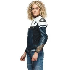 Dainese Rapida Lady Leather Jacket - Black/White/Blue 27 Dainese Rapida Lady Leather Jacket - Black/White/Blue -Motorcycle Clothes And Shoes dainese rapida lady leather jacket black white blue 6