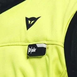 Dainese Smart D-Air Airbag Jacket - Hi-Vis -Motorcycle Clothes And Shoes dainese22m.000051e sn006530 closeup15