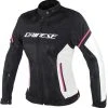 Dainese Air Frame D1 Ladies Textile Jacket U56 - Black/White/Pink -Motorcycle Clothes And Shoes dainese air frame d1 ladies textile jacket u56 7