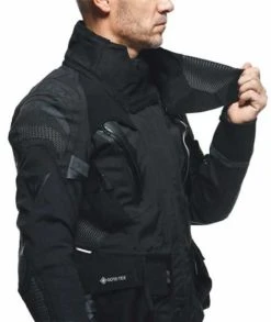 Dainese Antartica 2 Jacket - Black -Motorcycle Clothes And Shoes dainese antartica textile jacket black 7