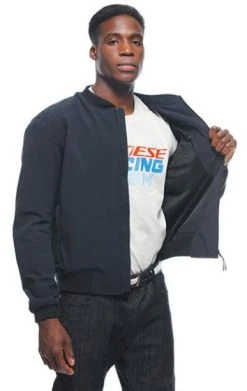 Dainese Bhyde No-Wind Textile Jacket - Black -Motorcycle Clothes And Shoes dainese bhyde no wind tex jacket 001 4