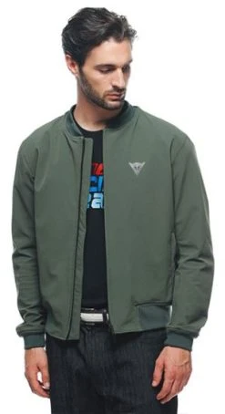 Dainese Bhyde No-Wind Textile Jacket - Green -Motorcycle Clothes And Shoes dainese bhyde no wind tex jacket 006 4