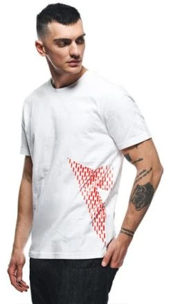 Dainese Big Logo T-Shirt - White -Motorcycle Clothes And Shoes dainese big logo t shirt white 4