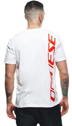 Dainese Big Logo T-Shirt - White -Motorcycle Clothes And Shoes dainese big logo t shirt white 5