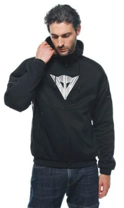 Dainese Daemon-X Hoodie - Black -Motorcycle Clothes And Shoes dainese daemon x hoodie black 4