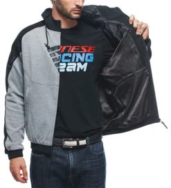 Dainese Daemon-X Hoodie - Grey/Black -Motorcycle Clothes And Shoes dainese daemon x hoodie greyblack 7