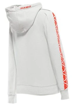 Dainese Ladies Stripe Hoodie - White -Motorcycle Clothes And Shoes dainese ladies stripe hoodie white 2