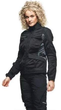 Dainese Lady Desert Textile Jacket - Black -Motorcycle Clothes And Shoes dainese lady desert textile jacket black 6