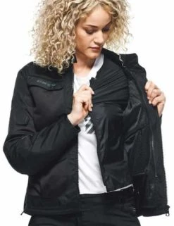 Dainese Lady Desert Textile Jacket - Black -Motorcycle Clothes And Shoes dainese lady desert textile jacket black 9