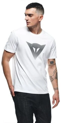 Dainese Logo T-Shirt - White -Motorcycle Clothes And Shoes dainese logo t shirt white 4