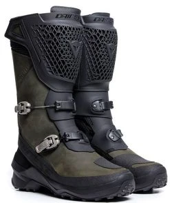 Dainese Seeker Gore-Tex Boots - Black/Army Green