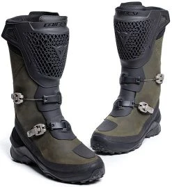 Dainese Seeker Gore-Tex Boots - Black/Army Green -Motorcycle Clothes And Shoes dainese seeker gore tex boots blackarmy green 5
