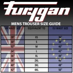 Furygan Apalaches Textile Trousers - Black 19 Furygan Apalaches Textile Trousers - Black -Motorcycle Clothes And Shoes furygan mens trousers size chart